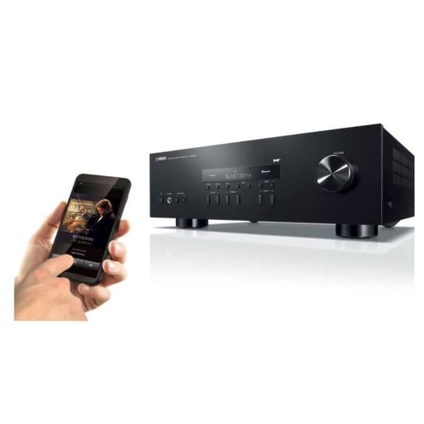 YAMAHA R-S202D BL Hi-Fi-mottagare - 2 x 100 W - DAB+-tuner - Bluetooth - A/B-högtalare