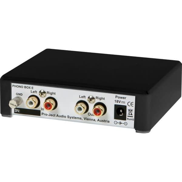 PRO-JECT Phono Box E Phono Preamp Svart - Huvudfärg: Svart
