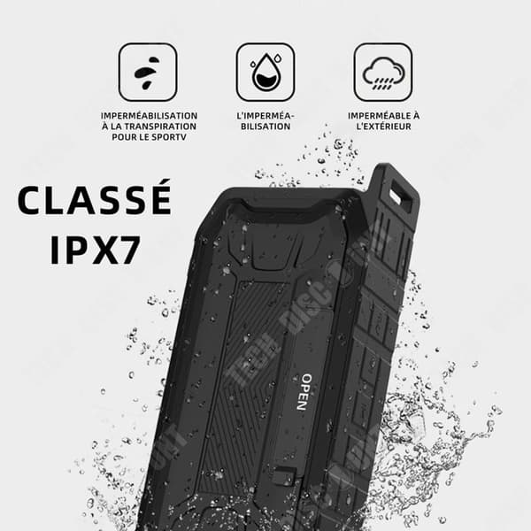 TD IPX7 vattentät högtalare Bluetooth 5.0 bluetooth högtalare Bärbar Bluetooth högtalare ansluten högtalare vattentät bluetooth högtalare