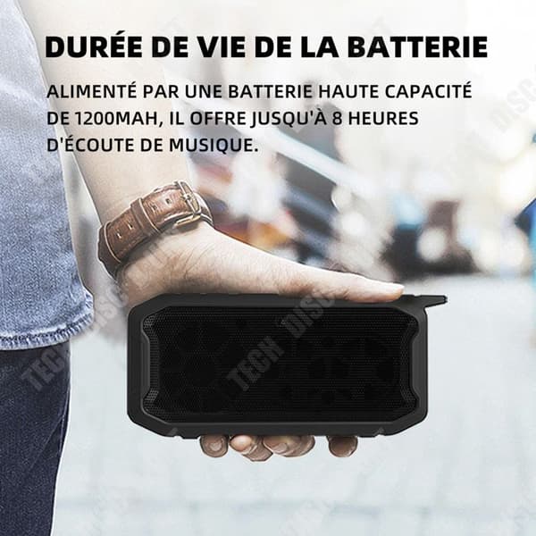 TD IPX7 vattentät högtalare Bluetooth 5.0 bluetooth högtalare Bärbar Bluetooth högtalare ansluten högtalare vattentät bluetooth högtalare