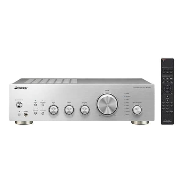 Förstärkare - PIONEER - A-40AE - Guldpläterade kontakter - MM patronstöd - 60 Watt