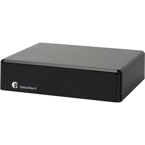 Förstärkarförstärkare Pro-Ject Optical Box E - Optisk utgång - Svart