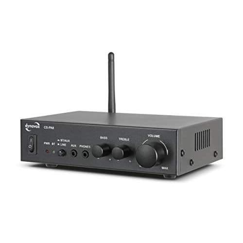 DYNAVOX CS-PA8 MINI STEREO DIGITAL FÖRSTÄRKARE MED SKRUVSLUTNINGAR