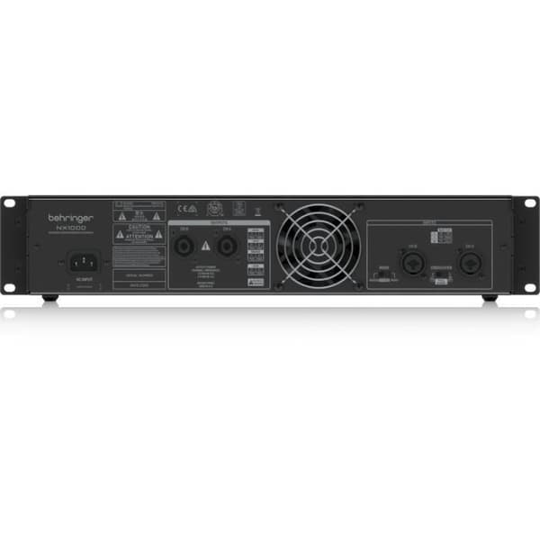 BEHRINGER NX1000 effektförstärkare - 500 W - Klass D - 0,05% - XLR / 1⁄4" TRS