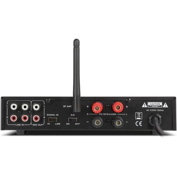 Mini förstärkare ESA-18 MK BT - Dynavox - Svart - Bluetooth - 2 linjeingångar - Mikrofon