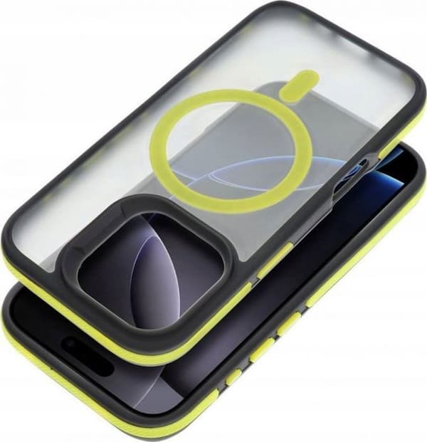 Telefonhögtalare - OEM NEO-skal för IPHONE 16 Pro, kompatibel med MagSafe, gul