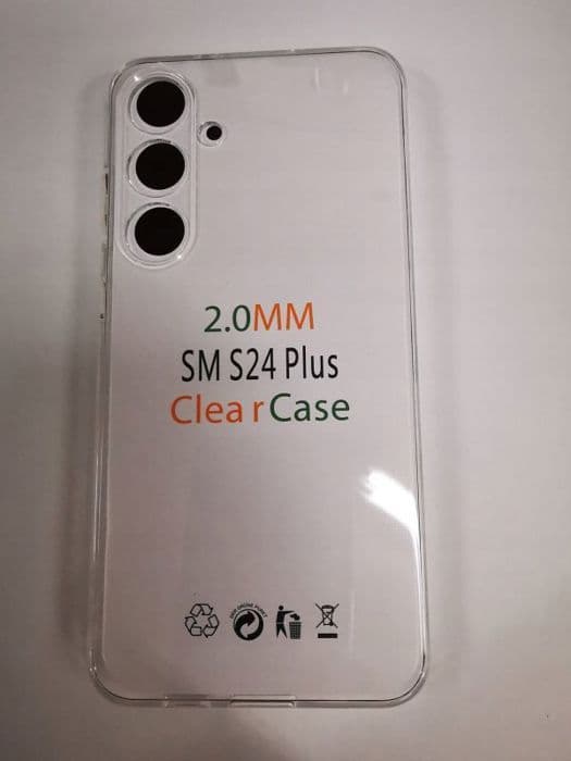 Oem COQUE CLAIRE 2 mm för SAMSUNG S24 Plus (kameraskydd) transparent