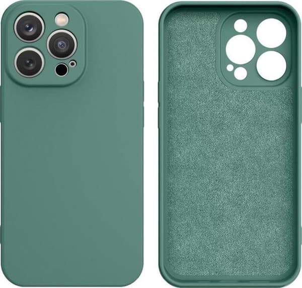 Hurtel Silikonskal för Samsung Galaxy A14 5G / Galaxy A14 Grön silikonfodral