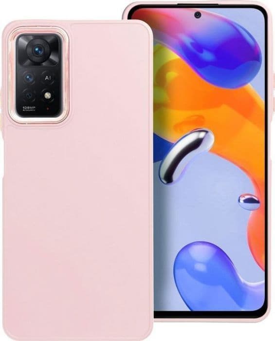 Oem Coque RAHMEN för XIAOMI Redmi Note 11 Pro / 11 Pro 5G puderrosa