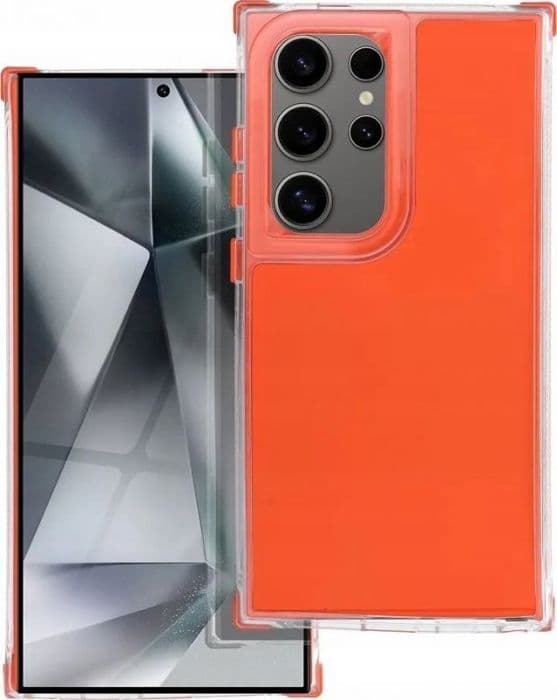 Telefonsamtalsförstärkare - ljudförstärkare OEM skal MATRIX för SAMSUNG S23 FE orange
