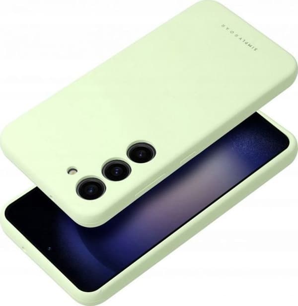 Telefonsamtalsförstärkare - lyssningsförstärkare Roar Coque Cloud-Skin - för Samsung Galaxy A55 5G Ljusgrön