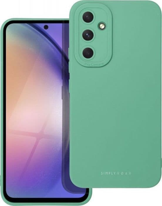 Telefonanropsförstärkare - hörförstärkare Roar Coque Luna - för Samsung Galaxy A54 5G grön