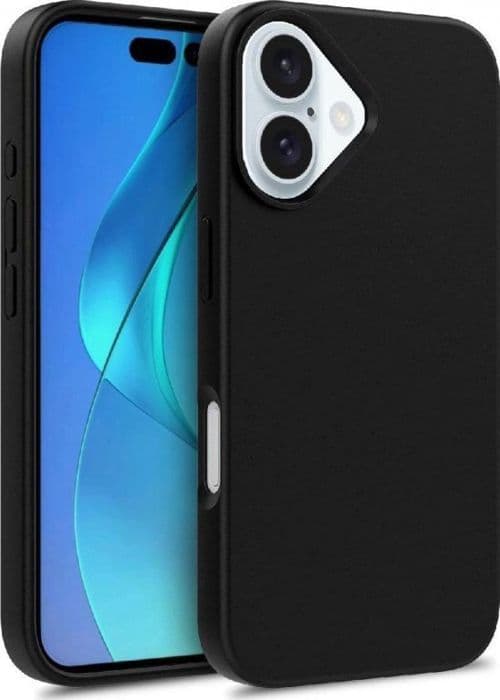 Hurtel Coque i flera färger av vete för iPhone 16 Pro Max - svart