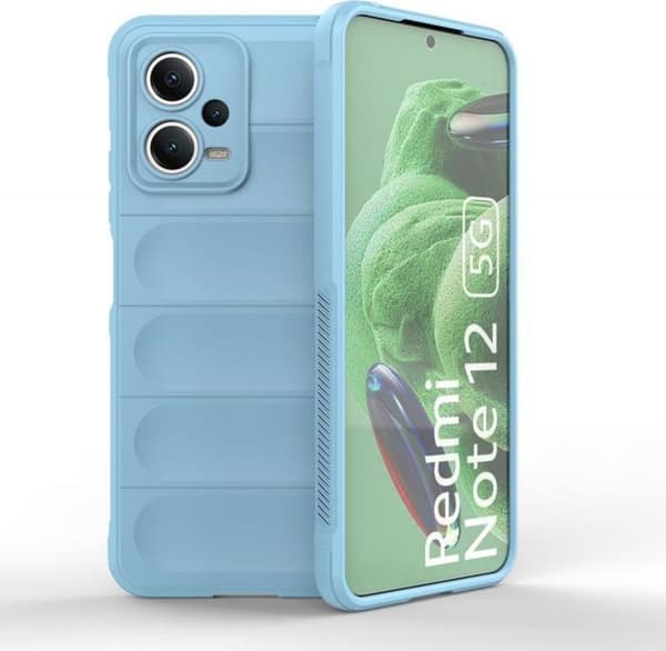 Hurtel Magic Shield-fodral för Xiaomi Redmi Note 12 5G / Poco X5 5G flexibel blå skyddande kåpa