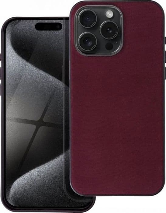 Oem Coque WOVEN MAG COVER kompatibel med MagSafe för IPHONE 13 Pro Max bordeaux
