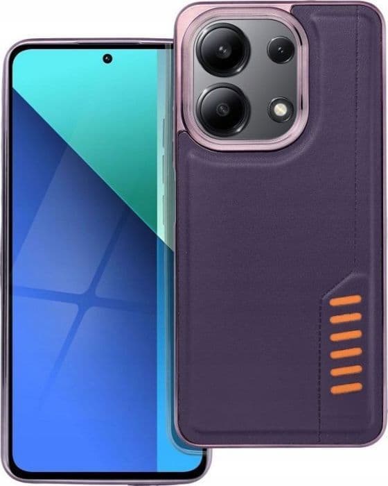 Forcell Coque MILANO för XIAOMI Redmi Note 13 4G mörklila