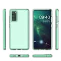 Miniatyrbild 3 av 4: Hurtel Spring Case Cover Gel Case med färgglad ram för Samsung Galaxy A72 4G Ljusblå