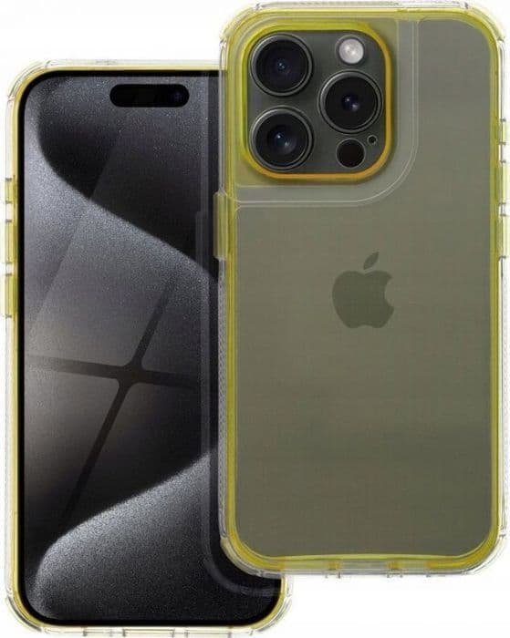 Oem Coque MATRIX CLEAR för IPHONE 7 / 8 / SE 2020 / SE 2022 gul