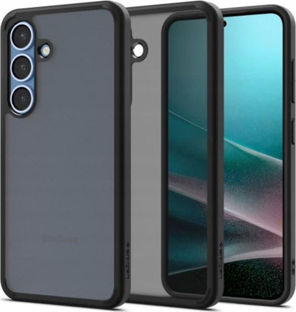 Spigen Ultra Hybrid - Fodral för Samsung Galaxy S25+ (Frost Black)