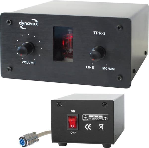 Dynavox TPR-2 Sound Converter Förförstärkare Svart (Tysk import)