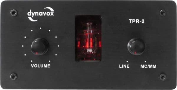 Dynavox TPR-2 Sound Converter Förförstärkare Svart (Tysk import)