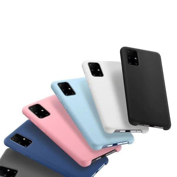 Hurtel Silikonfodral Mjukt Silikon Hölster för Samsung Galaxy S21 Ultra 5G Mörkblå