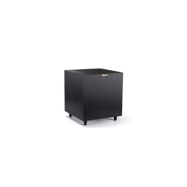 Klipsch Reference Series R-8SW svart subwoofer - 8" formsprutad grafit - integrerad förstärkare