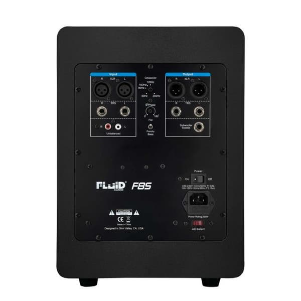 FLUID - F8S - 8" subwoofer