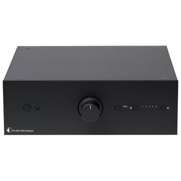 Pro-Ject Pre Box DS2 Analogue Noir - Hifi-preamplifier