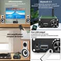 Miniatyrbild 3 av 4: INN Förstärkare 10,8 x 7,4 x 3,5 cm 270 g 2 metoder för Bluetooth 5.3 utgångsanslutning högupplöst ljud hifi förstärkare