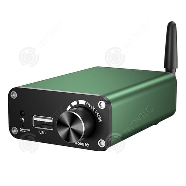 INN Förstärkare 10,8 x 7,4 x 3,5 cm 270 g 2 metoder för Bluetooth 5.3 utgångsanslutning högupplöst ljud hifi förstärkare