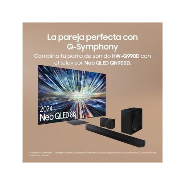 Samsung HW-Q990D/EN Ljudbar med Subwoofer 11.1.4 Kanaler Trådlös Dolby Atmos