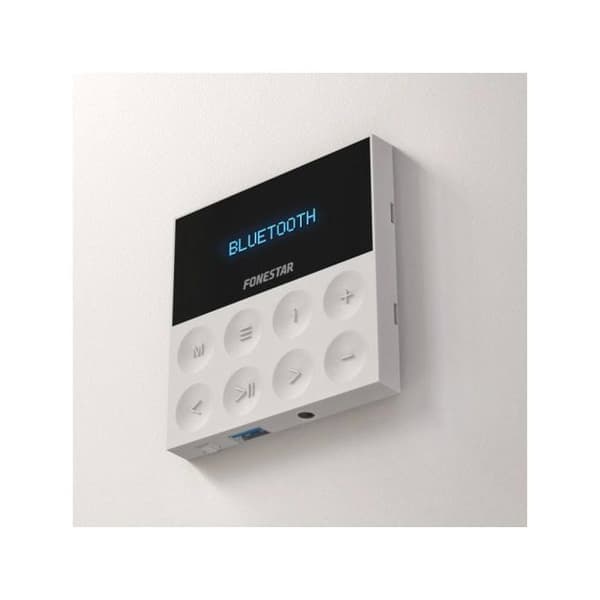 Fonstar KS-WALL Kit Väggförstärkare och 2 Takhögtalare Bluetooth/USB/FM/AUX