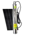 Miniatyrbild 1 av 5: Solcellsdriven nedsänkbar pump, 370W, 2T/h, DC 24V, 370W