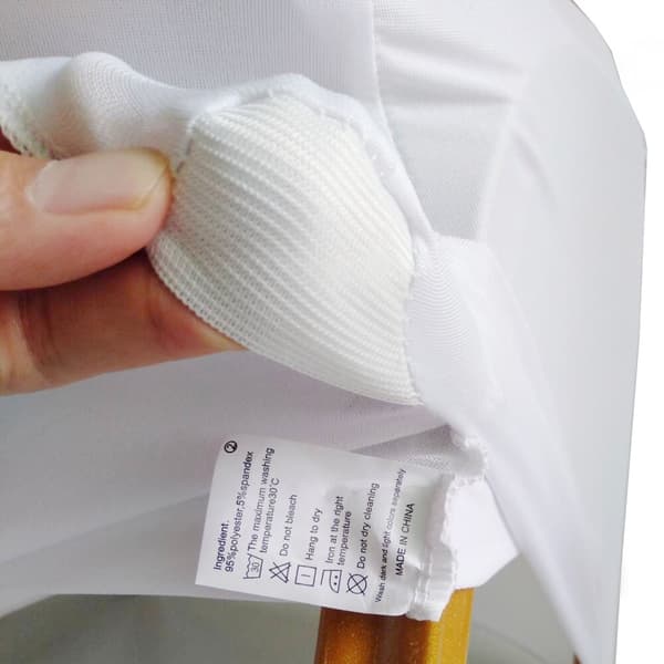 Bryllupsstol til bryllupsstol, spandex materiale, flere antalsmuligheder, 50stks stoledæksel