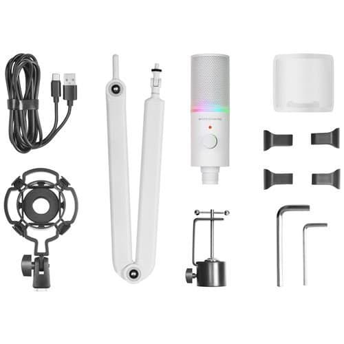Mars Gaming MMIC Studio Microphone with arm USB-C / RGB