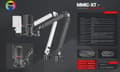 Miniatyrbilde 6 av 7: Mars Gaming MMIC Studio Microphone with arm USB-C / RGB