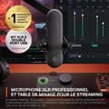 Miniatyrbild 3 av 6: XLR-spelmikrofon i studiokvalitet - STEELSERIES - ALIAS PRO - Svart
