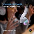 Miniatyrbillede 3 af 6: En førsteklasses RGB-gamingmikrofon drevet af LIGHTSYNC, med en brugerdefineret dynamisk kapsel og avanceret software, mellemklassekapsel