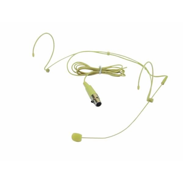 Omnitronic HS-1100 Headset Talmikrofon Sändare signal:Sladd inkl. vindskydd Mini-XLR Sladd