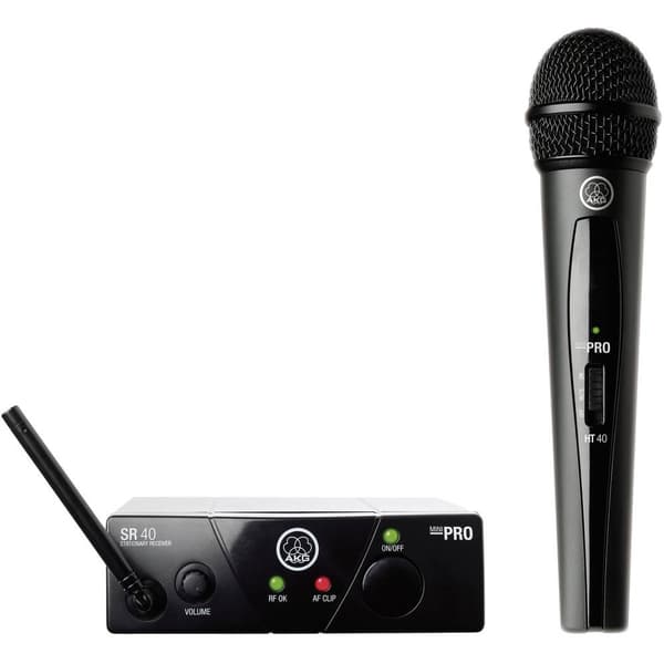 AKG WMS40Mini Vocal Set ISM2 Mikrofonset Sändare signal:Trådlös Trådlös Trådlös
