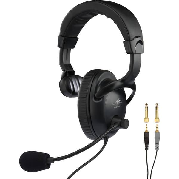Monacor BH-009 Headset Sångmikrofon inkl. vindskydd