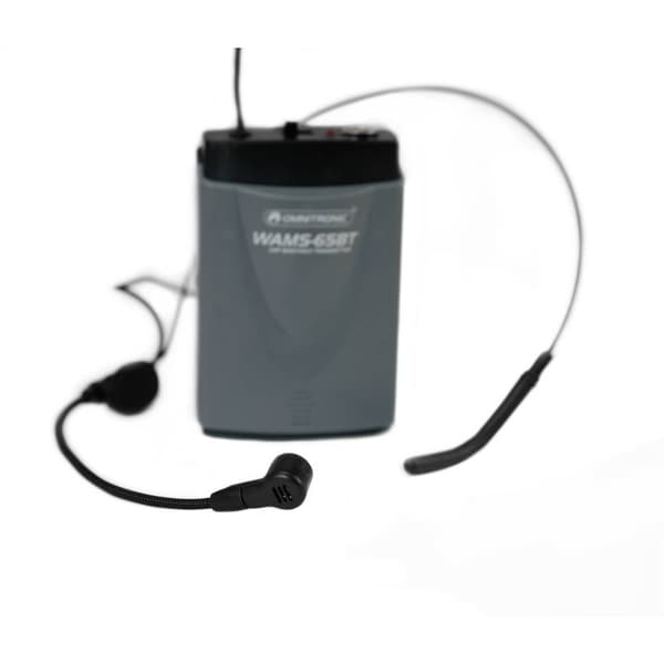 Omnitronic WAMS-65BT Headset Mikrofonset
