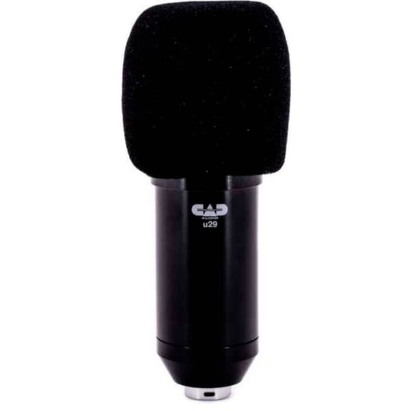 CAD Audio U29 - USB Side Address Studio Mic Talmikrofon inkl. stativ