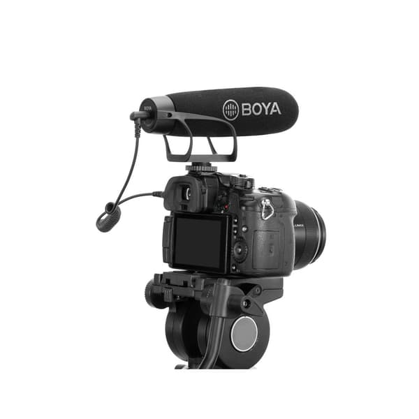 BOYA Mikrofon Shotgun BY-BM2021 Kondensator 3.5mm
