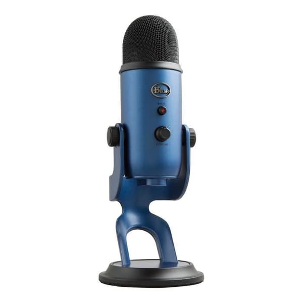 USB-mikrofon - Blue Yeti - För inspelning, streaming, spel, podcast på PC eller Mac - Blå