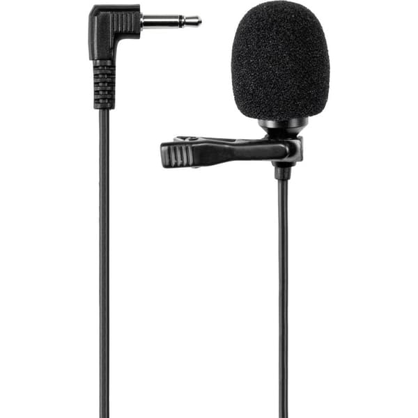 Renkforce RF-MIC-160 Myggmikrofon Talmikrofon Sändare signal:Analog inkl. klammer Mikrofon (3.5 mm) Analog
