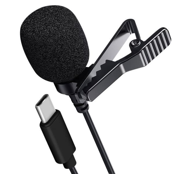 Mikro-krawatt - LinQ - USB-C - Bullerreduksjon - 1.5m - Svart