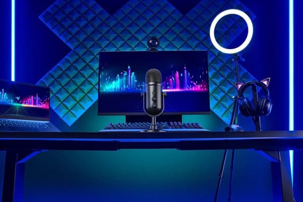 Razer Seiren V2 Pro Streaming Mikrofon - Sort