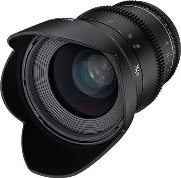Samyang VDSLR 35mm T1.5 MK2 MILC Cinema Lens Sort